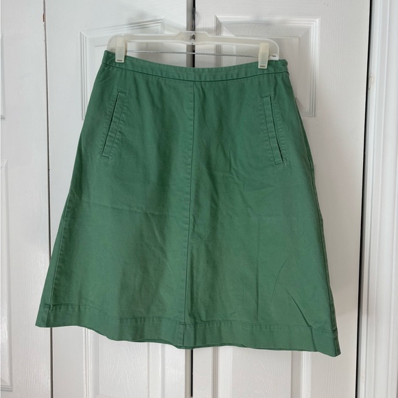 Boden Green Women's Skirt w pockets - Picture 1 of 12